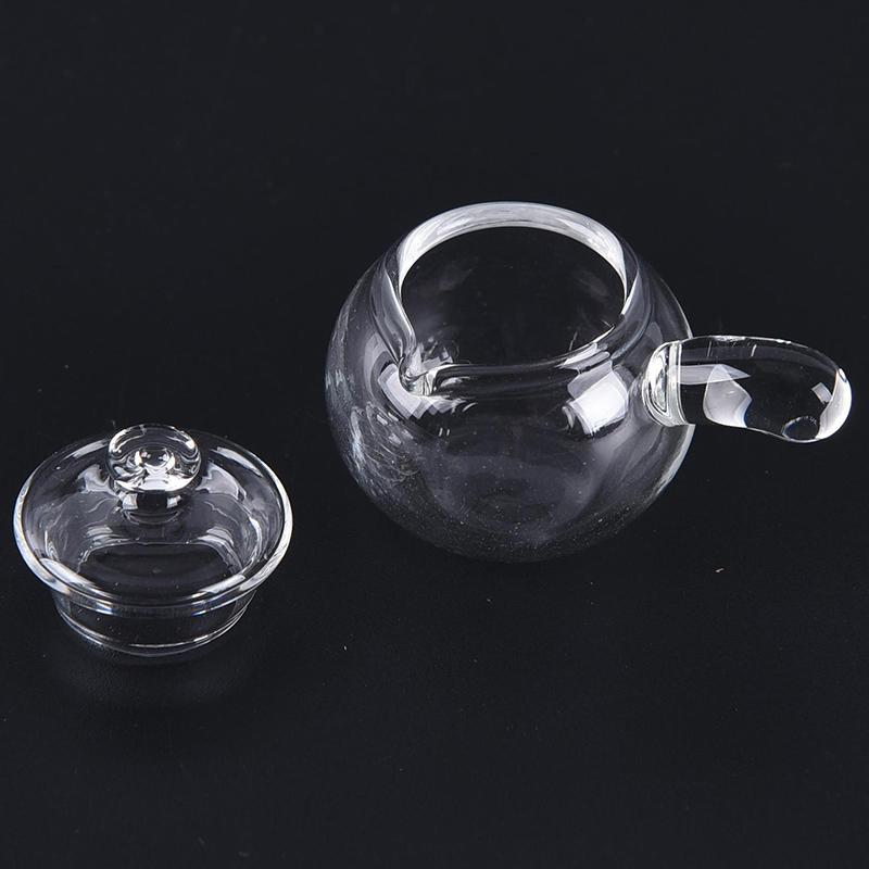 1:12 Maßstab Puppenhaus Miniatur Glas Milchtopf Fruchtsaftkrug Kessel Modell Spielzeug