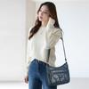 Women's Multi-layer Soft Leather Crossbody Bag Commuter Shoulder Bag Mother Bag