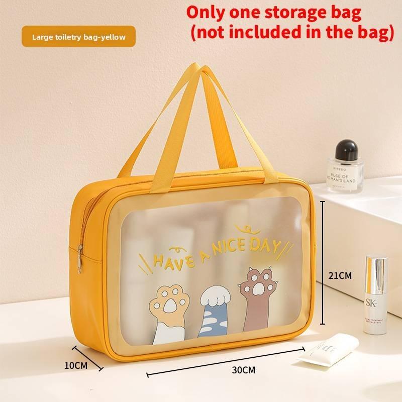 Cute Cartoon Waterproof Travel Makeup Bag Large Capacity Organizer For Girls