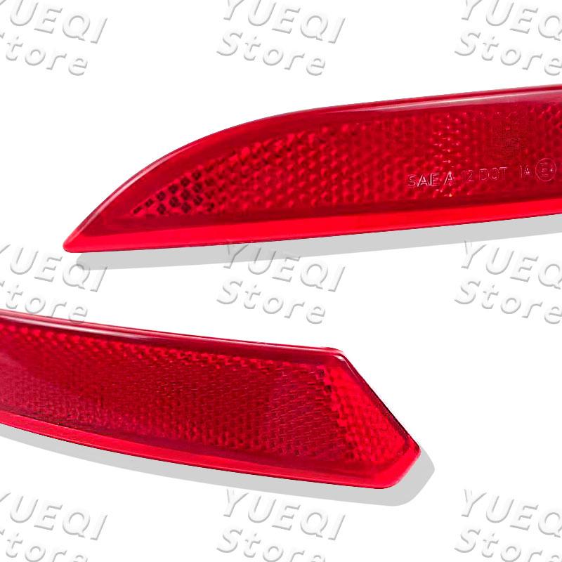 Rear Bumper Fog Light Reflector Red Lens 63147318557 63147318558 For BMW GT Series 5 F07 LCI GT5