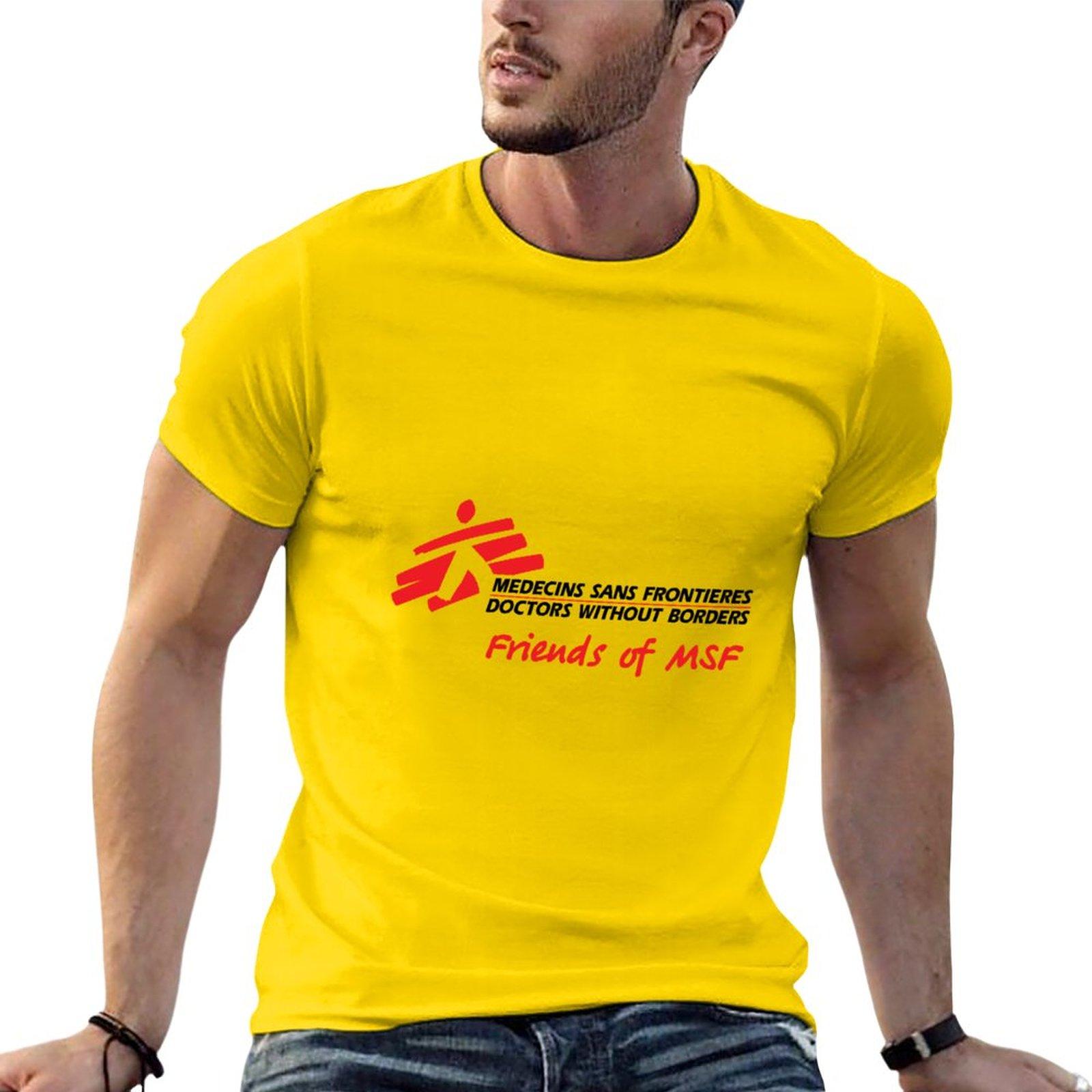 

New Doctors Without Borders, Classic Guys Unisex, Retro Graphic, Trending, Hot Search T-Shirt man clothes t shirts for men pack XL