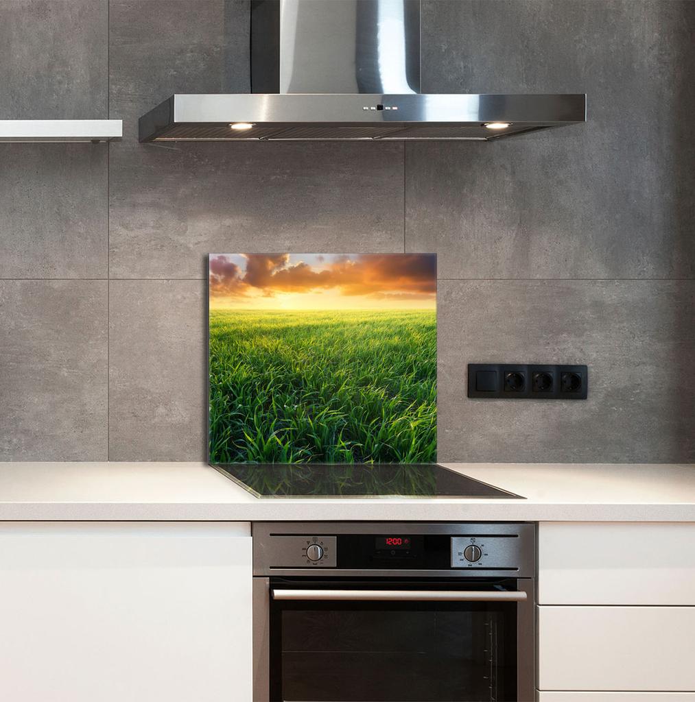 PANEL SZKLANY DO KUCHNI 65x60 Widok