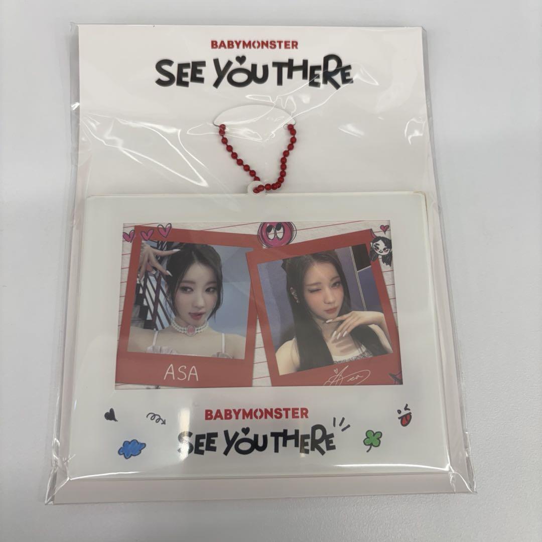 

[USED] BABYMONSTER Asa Acrylic Keychain Fan Meeting