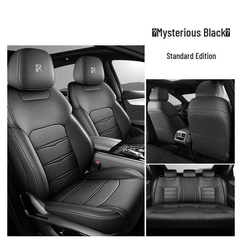 BYD Han Leather Seat Covers: Universal, All-Season, Five-Seater Cushion.
