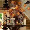Adorable Led Pumpkin String Fairy Lights For Enchanting Halloween Home Decoration