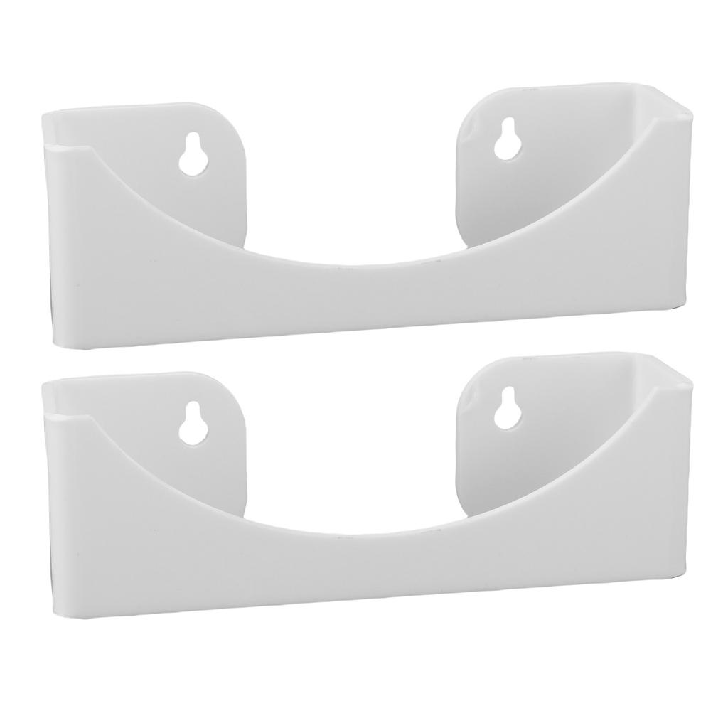 Wall Hat Rack Baseball Caps Mount Storage Organizer 20 Hat Capacity for Closet Office White