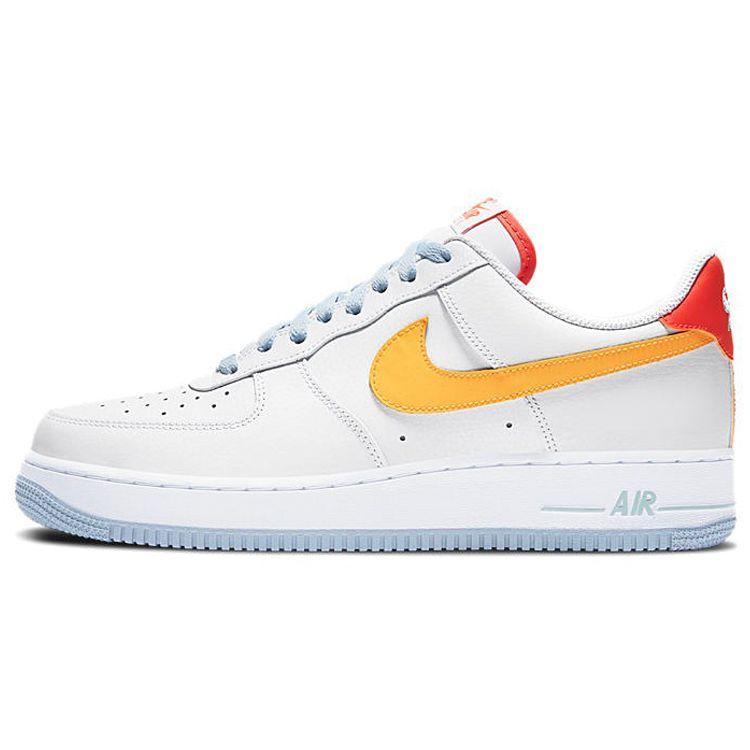 

Мужские кроссовки Nike Air Force 1 07 LV8 Be Kind White Laser-Orange Light-Armory-Blue-Heather DC2196-100