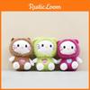 Charming Plush Cat Doll Keychain For Trendy Backpack Accessories In Soft Short Fur