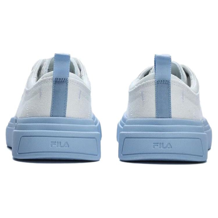 Fila Loop Retro Low-Top Canvas Sneakers Women Sneakers White Blue F12W322305FBW