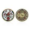 Volunteer Firefighters Challenge Coin Honor Badge Bronze Medal Commemorative Medal Home Decoration Festival Gift Souvenir