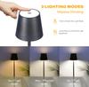 LED Desk Lamp Portable Table Lamps Luxury Modern Lamparas De Mesa Wireless Bedside Lamp USB Rechargeable Night Light Waterproof