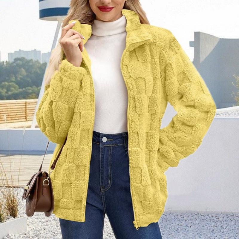BITCED Dámské Vintage Ležérní Jednobarevné Potisk Podzim Zima Dlouhý Rukáv Bundy & Kabáty Unikátní design
