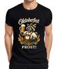 Oktoberfest Cheers Raccoon Lederhosen Beer Oktoberfest Dirndl Folk Festival Men's T-Shirt