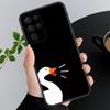 Cartoon Duck Phone Case For Samsung A15 A35 A55 A52 A53 A54 A33 A34 A25 A05S A16 A14 A05 A13 M15 M55 M35