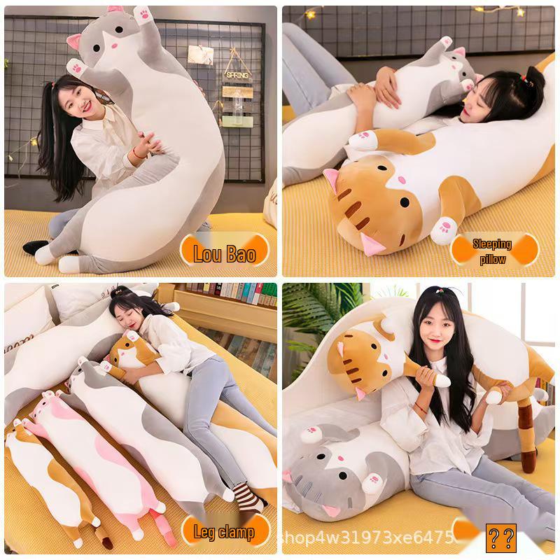 

Large Cartoon Cat Plush Toy Pillow for Kids and Adults 50cm