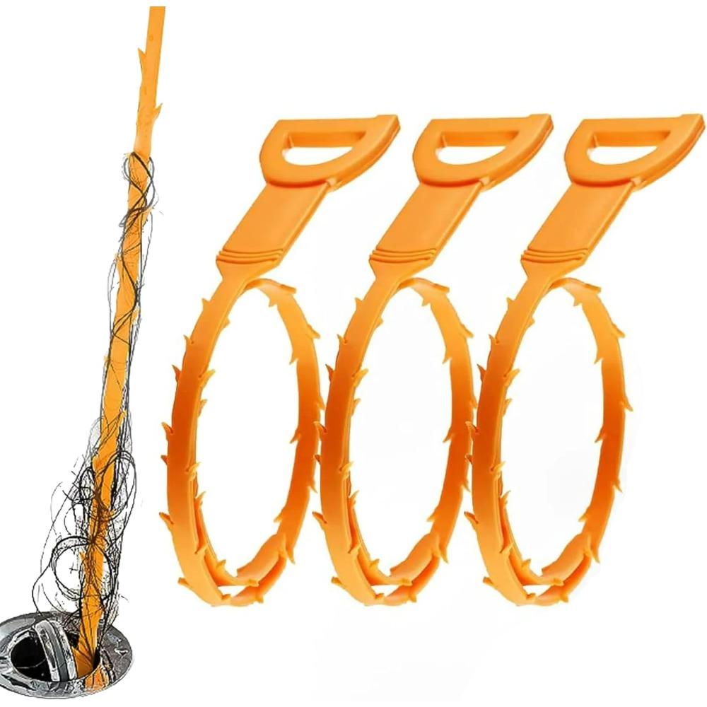 Creative sewer unclogging hook, hair hair floor drain unclogger, 50.5cm bathroom sink anti clogging cleaning hook