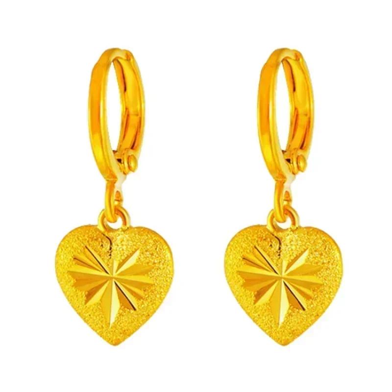 Orecchini da donna in oro 18 carati, eleganti orecchini tridimensionali a forma di fenice in oro AU750 e