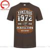 Vintage Legends Were Born In 1972 Tshirt Made In 1972 Limited Edition All Original Parts T Shirt Perfect Birthday Gift Clothing