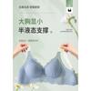 Women Plus Size Seamless Wireless Thin Shaping Bra For Large Breasts