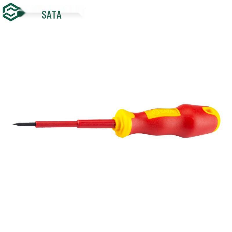 SATA T-Series VDE Insulated Slotted Screwdriver