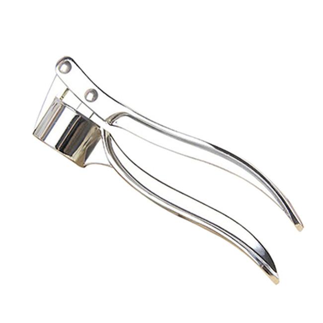 

High Effective Garlic Press with Studs, Heavy Duty Garlic Mincer, Easy to Squeeze and Clean, Ginger Crusher