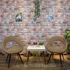 3D Wall Panels - vidaXL - Red Brick Design - 10 Pcs - EPS - Shockproof - Waterproof