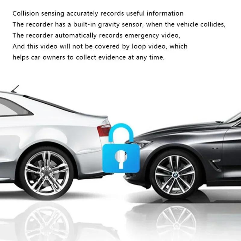 2.2 Inch Driving Recorder with Infrared Night Vision - Car DVR, Parking Monitor & Black Box Recorder Q10