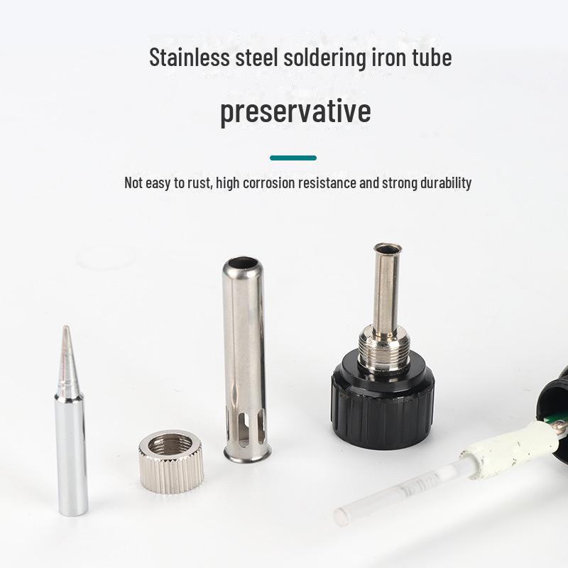 80W Constant Temperature Electric Soldering Iron with Digital Display - Household Electronic Welding Repair Tool