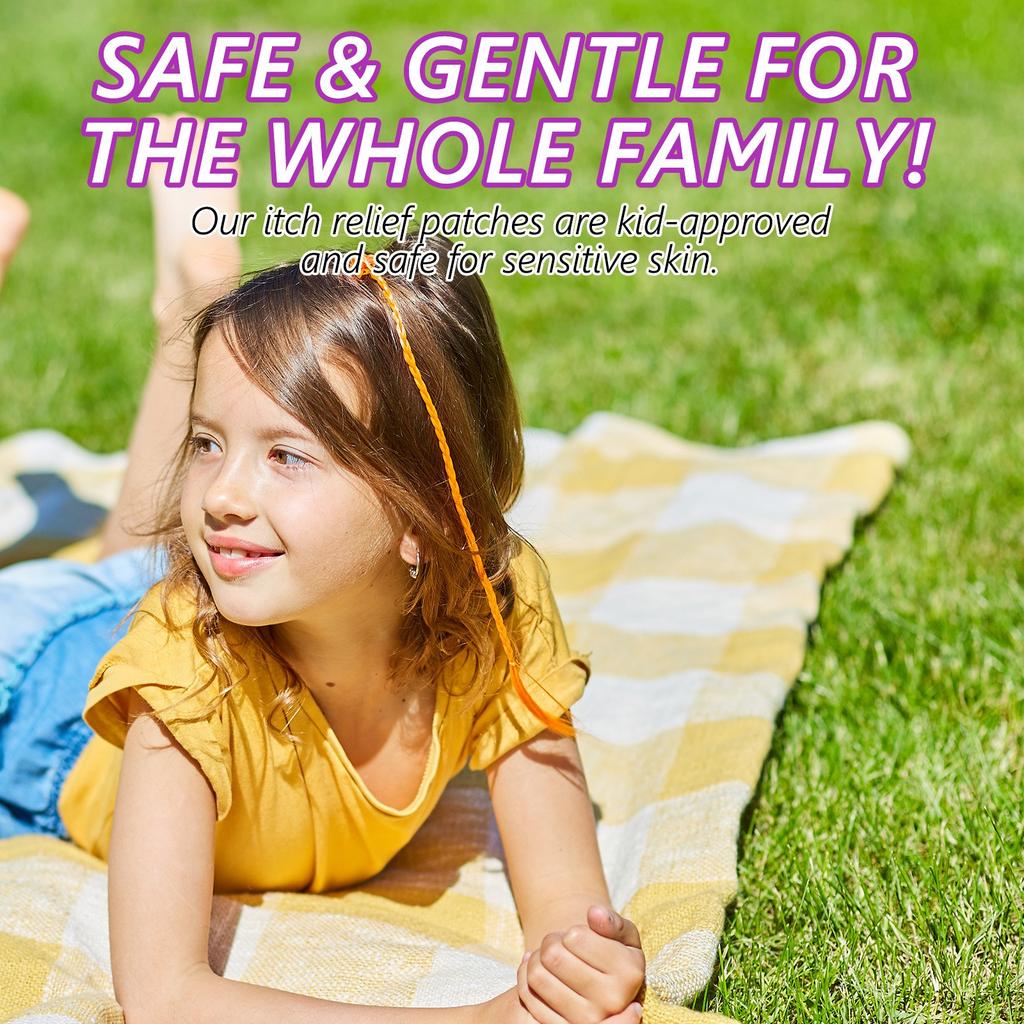 Patchs anti-démangeaisons - 36 patchs - Patch naturel - Patch anti-démangeaisons naturel pour soulager les démangeaisons - Patch anti-insectes pour moustiques, tiques, moucherons