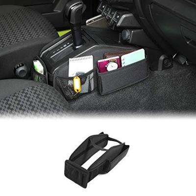 ANTC Compatible with Suzuki Jimny Gear Shift Storage Cell and Tissues Storage Easy Interior Organizer JB64/JB74 Bag, Phone, Keys, Bag, Installation,