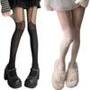 Breathable Nylon Pantyhose With Herringbone Lace Design Comfort Hosiery For Professional Occasion