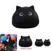 Adorable Black Cat Shaped Plush Toy Soft Stuffed Doll For Cozy Comfort And Play