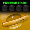 4/8Pcs PVC Car Door Handle Transparent Protective Film Anti-scratch Sticker For Hyundai Genesis Tucson I10 I20 I30 I40 IX20 IX35 TT31