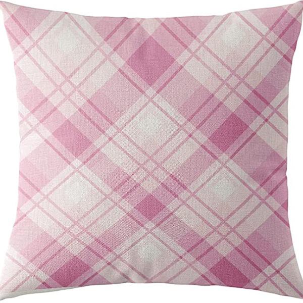 Flowers Daisy Tulip Printed Linen Pillow Case Home Living Room Sofa Bedroom Pillow Case