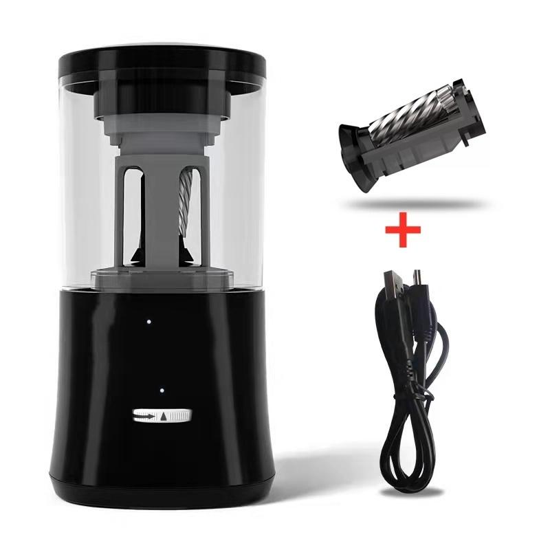 School Office Stationery Supply Portable Automatic Pencil Sharpener USB Rechargeable Electric Pencil Sharpener