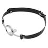 Flirting SM BDSM Metal Stainless Steel Deep Throat Press Tongue Binding Strap Drooling Adult Sex Toys Mouth Ring Stopper