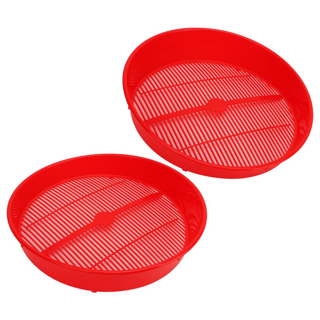 Plastic Blueberry Sieve Washing Sieve Fruit and Vegetable Washing Basket Drain Basket for Kitchen
