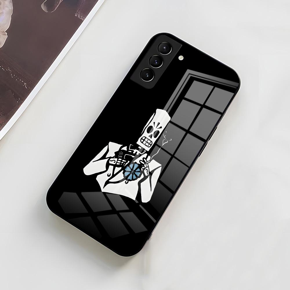 G-Grim F-Fandango Game Phone Case For Samsung A56 A36 A26 A16 A15 A25 A35 A55 A14 A34 A24 A54 Glass Case