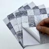 10pcs Retro Self Adhesive Wall Sticker Kitchen Tile Sticker 15*15cm