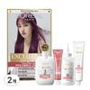 L'Oréal Paris Excellence Parisian Chic Hair Dye, 6.12 Ash Purple, 2 Pcs.