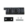 Metal TDI Logo Front Hood Grille Rear Trunk Badge Emblem Sticker Decals for VW Polo Golf MK5 MK6 Jetta Passat GTI Touran Bora NG5