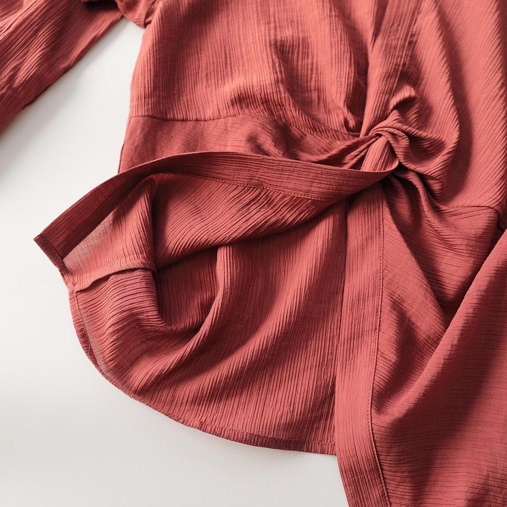 Autumn Long Sleeve Mid-Length Women's Shirt