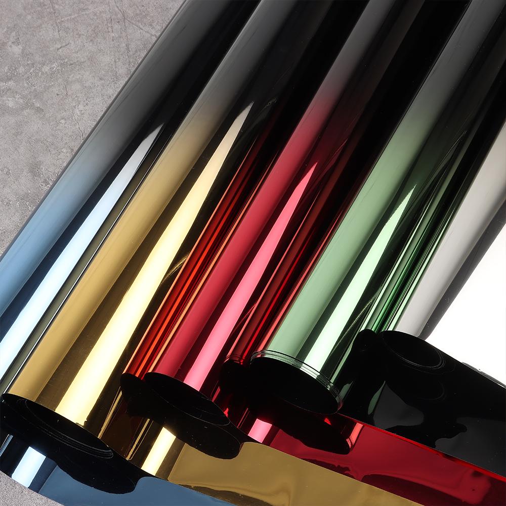 2/3M UV-geschützte Farbwechsel-Folie Wärmeisolierende Fensterfolie Auto-Folie Vorderseite Seiten-Windschutzscheibe