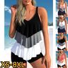 2026 Bademode Sommer Strandmode Zweiteilige Strandbademode 3D-Druck Tankinis Schwimmen Neuer Tankini-Satz Damenmode Monokini