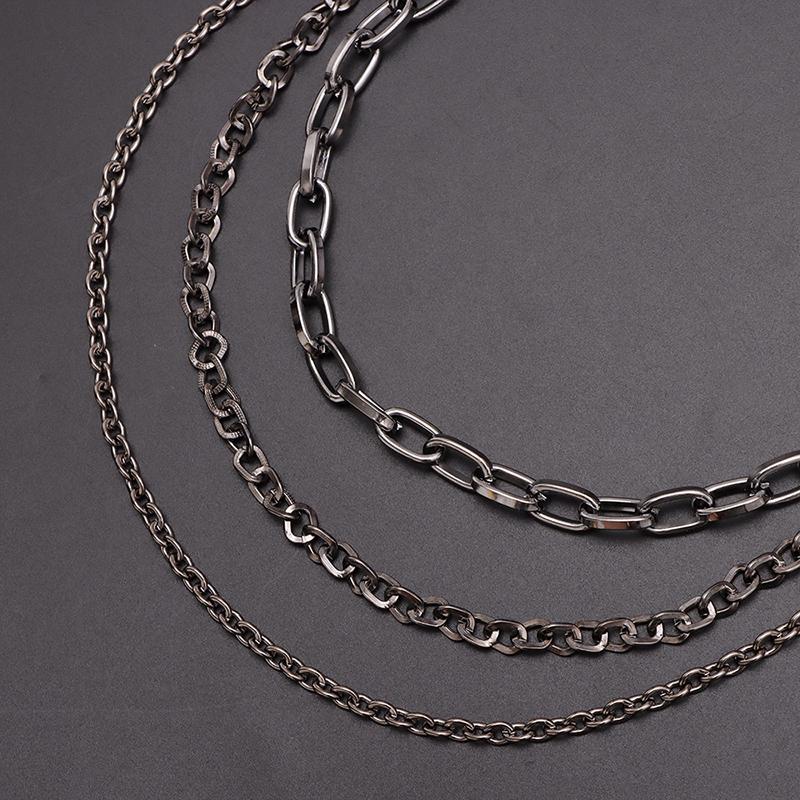 Metal Cross Pendant Waist Chain Hiphop Rock Punk Trousers Chain Keychain Jewelry Jean Accessory