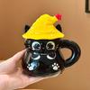 Birthday gift cute cat cup magic hat ceramic mug for girl girlfriend children Halloween gift