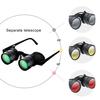 Outdoor Fishing Binoculars Glasses 10X Zoom Magnification Adjustable Hands-Free Portable Bird Watching Theater Concert Binocular Telescope