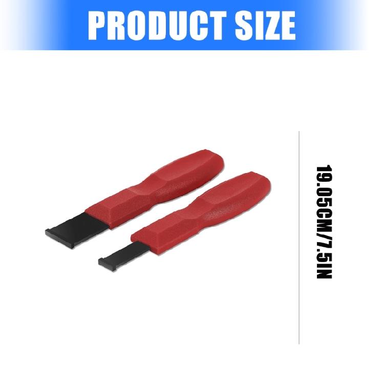 Accuracy Carbide Scrapers Set For Metal With Double 1-1/4" & 5/8" Cutter Industrial Adhesive Removal Tool Scrapers Tool
