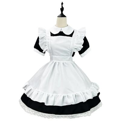 European Code Light Tone Girl Cos Costume Alice Lolita Maid Costume Cos Role Play Lolita
