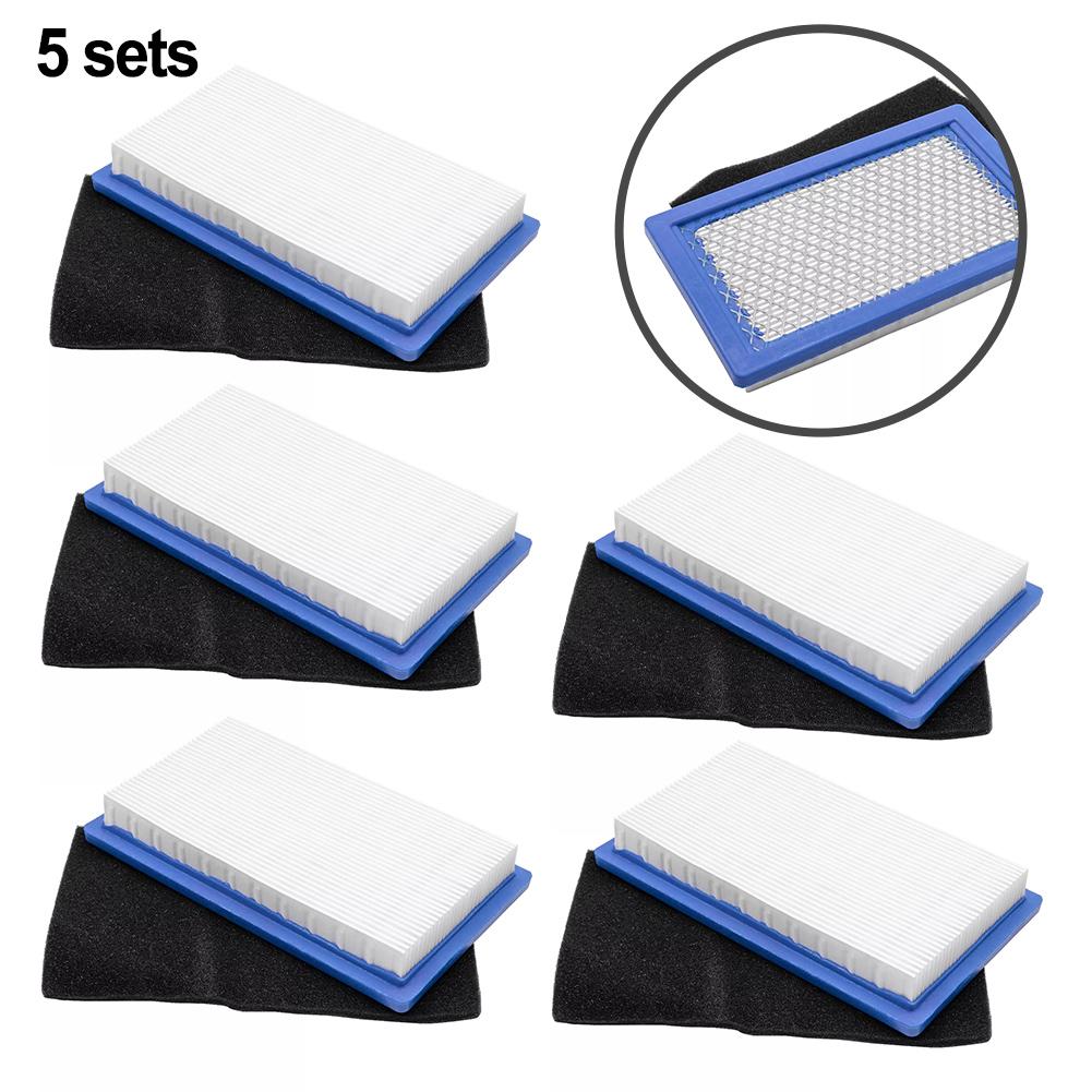 5pcs Pre-Filters Air Filter Noise Reduction For Kawasaki Lawnmower Filter Set For MIU10998 Lawn Mower Engine Garden Tool Parts